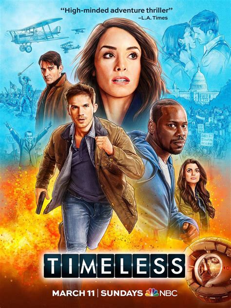 Timeless tv show wiki - Timeless (TV Series 2016–2018) Matt Lanter as Wyatt Logan. Menu. Movies. Release Calendar Top 250 Movies Most Popular Movies Browse Movies by Genre Top Box Office Showtimes & Tickets Movie News India Movie Spotlight. TV Shows. What's on TV & Streaming Top 250 TV Shows Most Popular TV Shows Browse TV Shows by Genre TV …